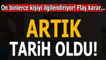 Yargıtay'dan flaş karar! Artık tarih oldu...