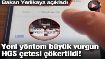Yeni yöntem, büyük vurgun!.HGS çetesi çökertildi
