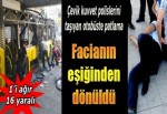 Yenikapı’da üst geçit faciası