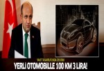 Yerli otomobille 100 kilometre 3 liraya gidilecek!