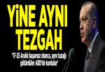 Yine aynı tezgah.