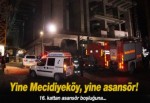 Yine Mecidiyeköy yine asansör: 16. kattan...