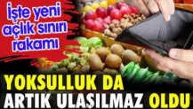 Yoksulluk da artık ulaşılmaz oldu. İşte yeni açlık sınırı