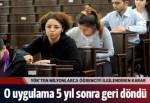 YÖK'ten baharda yatay geçiş hakkı... Bu kararın şartları ne, kimler faydalanacak?
