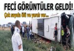 Yolcu otobüsü devrildi! Onlarca ölü ve yaralı var