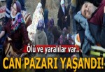 Yolcu otobüsü şarampole yuvarlandı! Ölü ve yaralılar var...