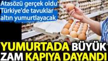 Yumurtada büyük zam kapıya dayandı