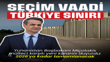 Yunanistan Başbakanı Miçotakis'in seçim vaadi: Türkiye sınırına duvar