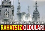 Yunanistan'dan skandal Türkiye çağrısı!