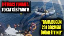 Yunanistan'ın Türkiye'ye attığı 'düzensiz göçmen geçişleri' iftiralarına sert yanıt!