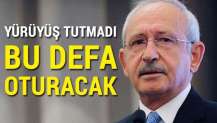 Yürüyüş tutmadı bu defa oturacak