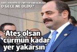 Zekeriya Öz'den, Efkan Ala'ya: Ateş olsan cürmün kadar yer yakarsın