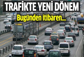 Trafikte uyuşturucu denetimi başlıyor