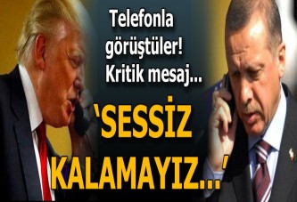 Trump'tan Cumhurbaşkanı Erdoğan'a tebrik telefonu