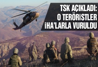 TSK: Tunceli’de 8 terörist ölü olarak ele geçirildi