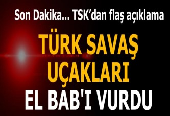 TSK'dan flaş El Bab açıklaması