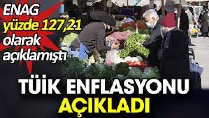 TÜİK enflasyonu açıkladı