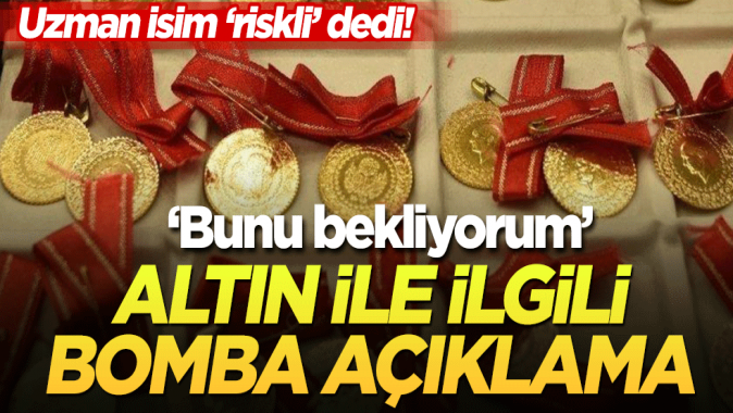 Tunç Şatıroğlu’ndan bomba altın açıklaması