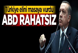 Türkiye elini masaya vurdu, ABD rahatsız