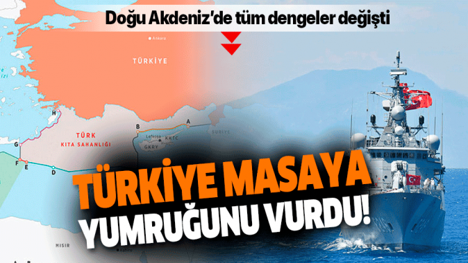 Türkiye-Libya mutabakatı Akdeniz’de tüm dengeleri değiştirdi.