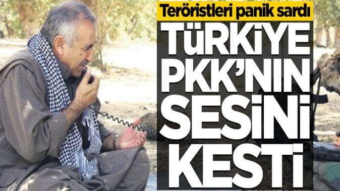 Türkiye, PKKnın sesini kesti! İletişim kopunca panik sardı