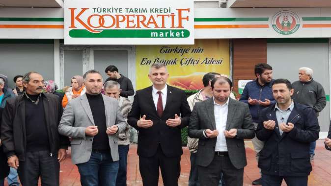 TÜRKİYE TARIM KREDİ KOOPERATİF MARKET ŞEHİTLER MAHALLESİ ŞUBESİ AÇILDI