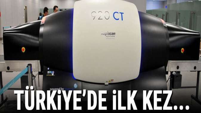 Türkiyede ilk kez İstanbul Havalimanında kullanılmaya başlandı