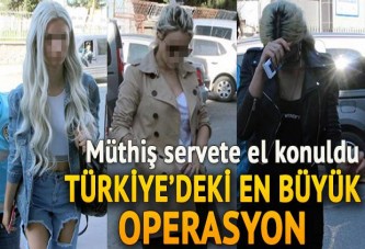 Türkiye'deki en büyük fuhuş operasyonu başladı