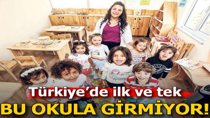 Türkiyenin ilk alerji anaokulu: Bu okula süt girmiyor!