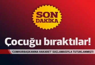 Tutuklu lise öğrencisi tahliye edildi