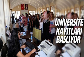 Üniversite kayıt tarihleri başlıyor