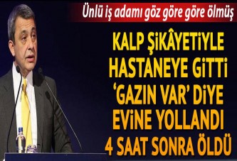 Ünlü iş adamının ölümü iş dünyasını yasa boğdu.