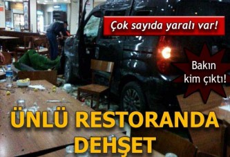 Ünlü restoranda dehşet! Çok sayıda yaralı var