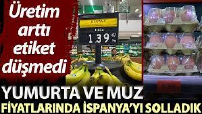 Üretim arttı etiket düşmedi!