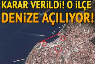 Üsküdar denize doğru açılıyor!