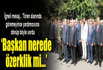 Vali: Belediye Başkanı nerede...