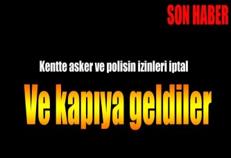 Ve ilk gruplar Türkiye sınırında...