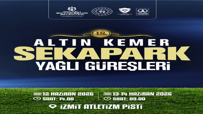Yağlı güreşin kalbi Kocaeli’de atacak