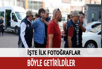 Yakalanan teröristlerin görüntüleri ortaya çıktı