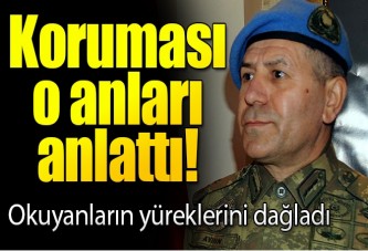 Yakın koruması o anları anlattı!