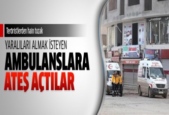 Yaralıları almak isteyen ambulanslara ateş açtılar