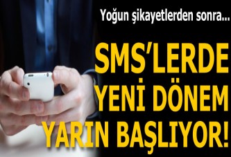 Yasadışı SMS’lere sıkı takip