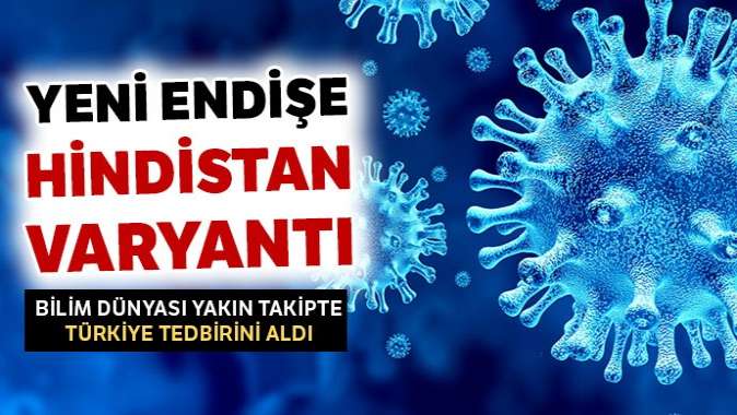 Yeni endişe Hindistan varyantı