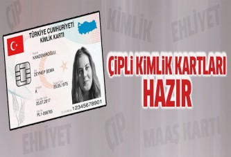 Yerli çipli kimlik kartlarımız hazır!