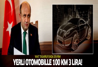 Yerli otomobille 100 kilometre 3 liraya gidilecek!