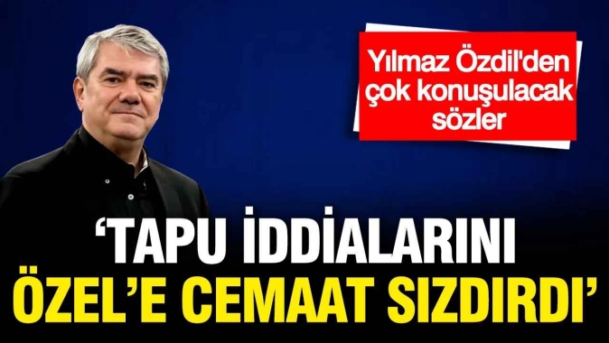 Yılmaz Özdil: Akın Gürlek mevzusu Özgür Özel'e cemaat ve AKP tarafından sızdırıldı