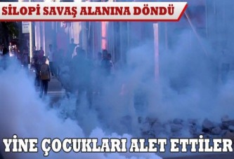 Yine çocukları alet ettiler