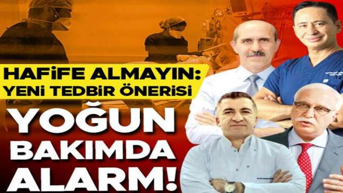 Yoğun bakımlarda aşısız alarmı