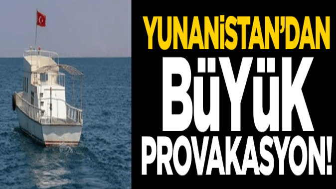 Yunanistandan büyük provokasyon! Türk balıkçılara ateş açtılar