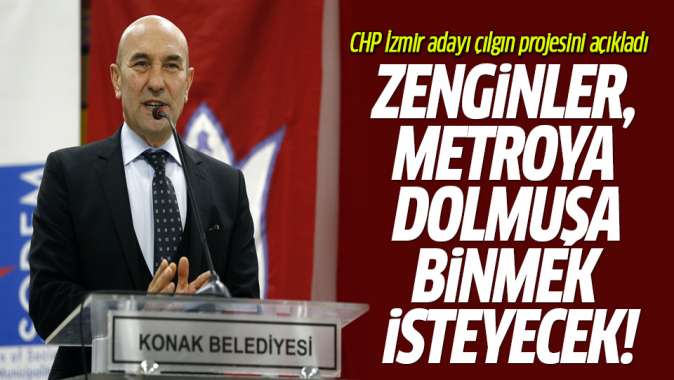 Zenginler metroya, dolmuşa binmek isteyecek! Soyer açıkladı